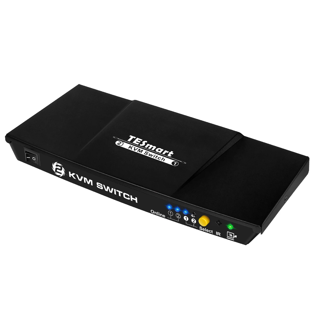 2 Port HDMI KVM Switch RS232 support 4k EDID