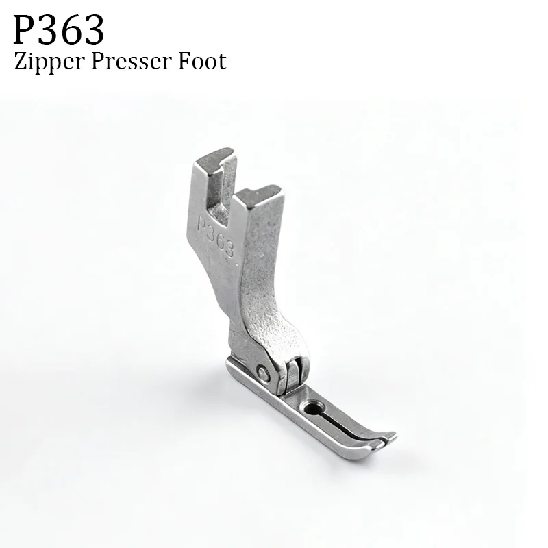 

P363 Computerized Lockstitch 0.3 Zipper Presser Foot, Industrial Sewing Machine Single Side Narrow Presser Foot Accessories