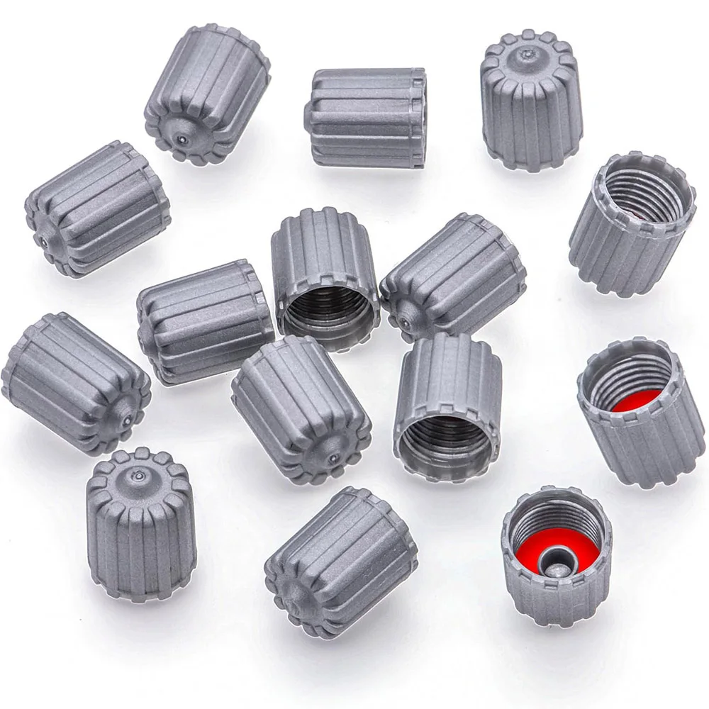 

15PCS TPMS Plastic Wheel Tire Valve Stem Caps, with O-Ring Rubber Seal for Cars, SUV, Trucks, Bikes, Motorcycles, Bicycles