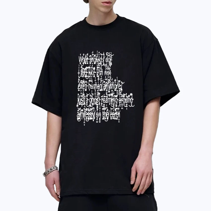 

Hot Y2K Style Aesthetic Street Hip Hop Oversized t-shirt Men Women Cotton Letter Print Unisex short sleeve t-shirts Summer Tops