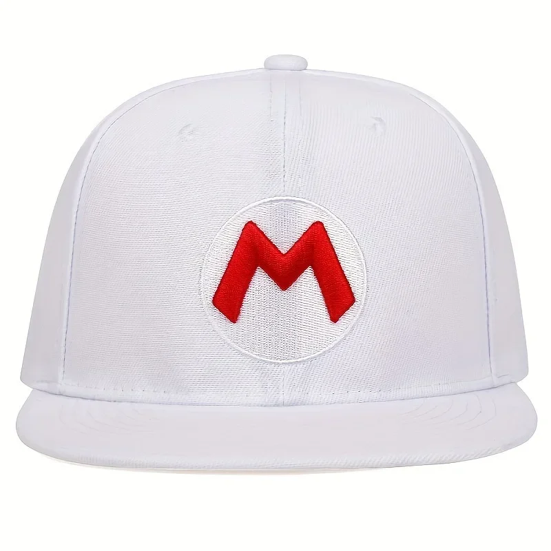 MINISO Anime Cartoon Super Mario Bros Adult Outdoor Sport Embroidery Baseball Caps Men Women Hip Hop Sunshade Duck Tongue Hat