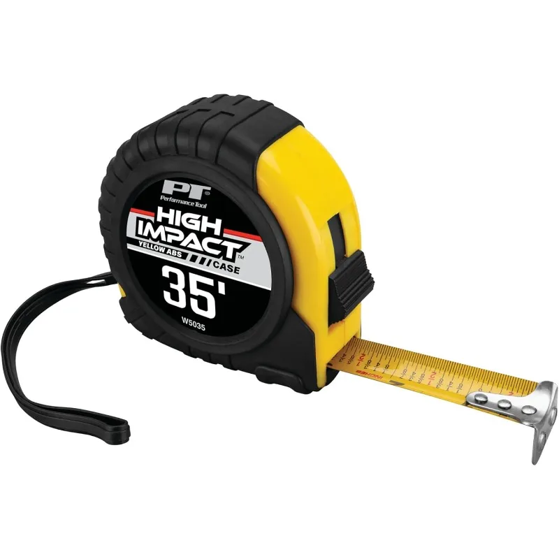 

Performance Tool W5035 35-Foot 1-Inch Tape measure, Yellow