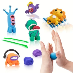 Ultra light clay children's DIY clay rubber clay 12 color children's handicraft toy interactive