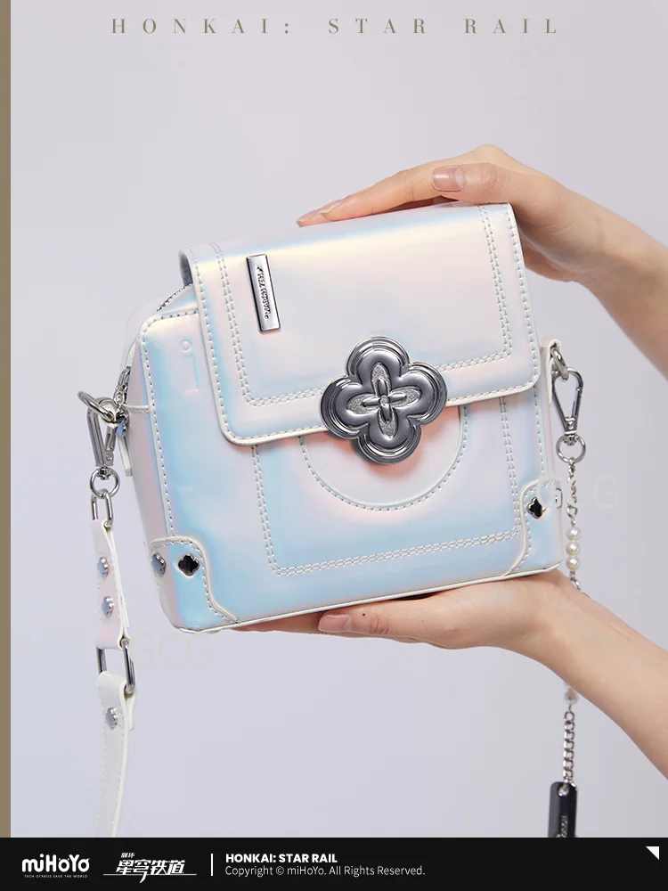 

[Official product] miHoYo Honkai: Star Rail March 7th Themed Impression Series Shoulder Bag Lucky Clover Cosplay accessorie gift