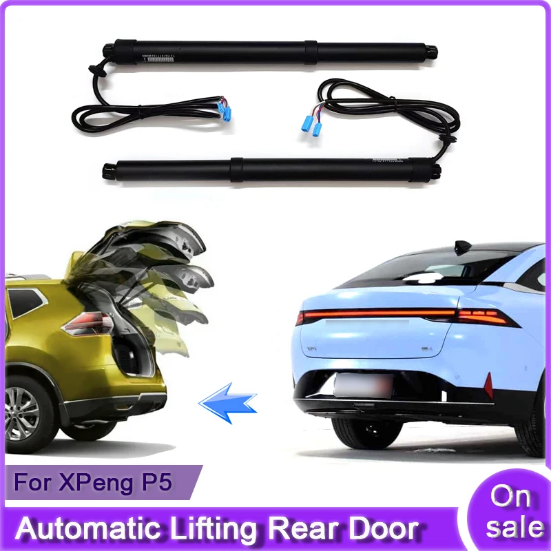 For XPeng P5 2021~2024 Car Electric Tailgate Lift System Kit Auto Tail Gate Opener Automatic Lifting Rear Door