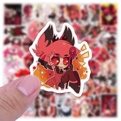 10/30/50pcs Cartoon Helluva Boss Stickers Cool Anime Graffiti Sticker Skateboard Bike Luggage Phone Waterproof Decals Wholesale