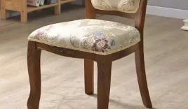 Contemporary American-style Carved Leisure Solid Wood Chair Hotel Conference Backrest Chair Fauteuil Mariage Hotel Furniture