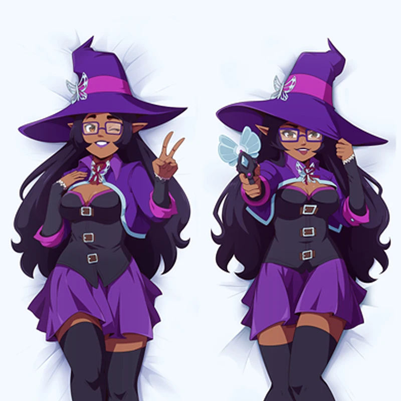 

Anime Dakimakura Pillow Case Tiffany Witcher Sexy and Busty Beautiful Girl Double-Sided Halloween