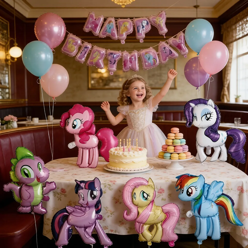 9Pcs My Little Pony…
