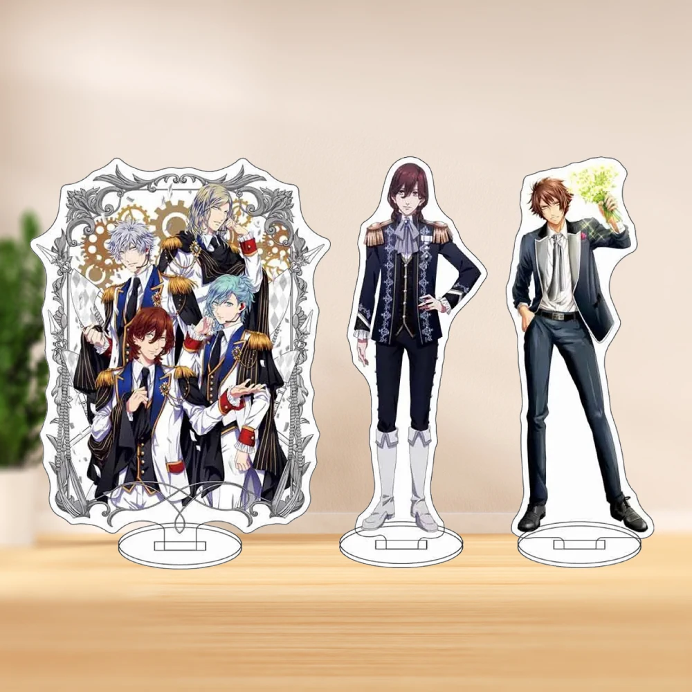 

Diy Custom Uta No Prince-sama Figure Role Show Acrylic Stand Model Plate Two-dimensional Cartoons Creative Desktop Ornament Gift