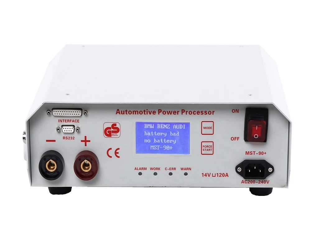 

Latest Intelligent Charger MST-90+ 12V 120A Automotive Programming Dedicated Power ECU Programming Voltage Stabilizer Regulator