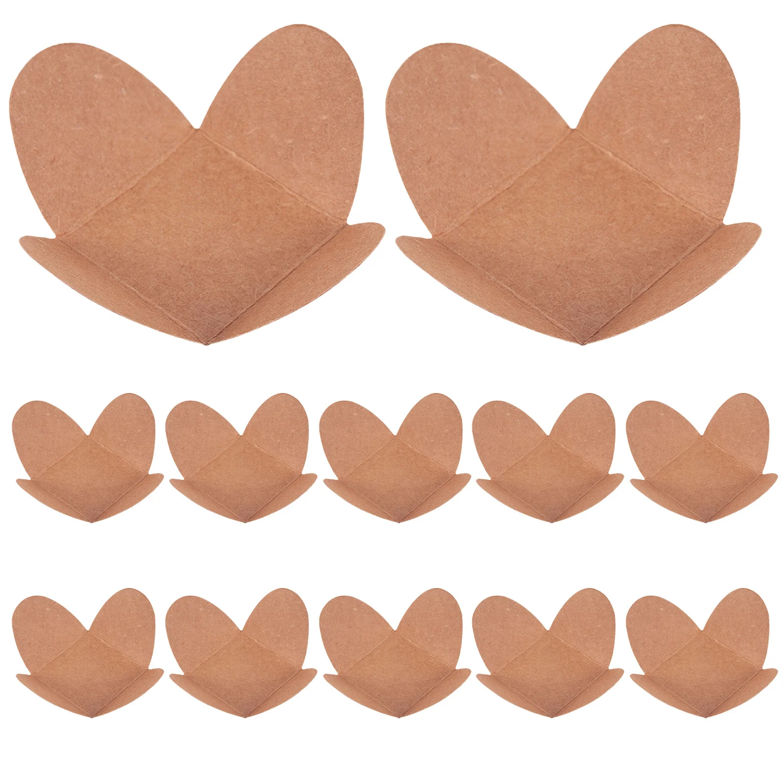 200pcs Kraft Paper Chocolate Candy Holder Truffle Wrapper Baking Tray Dessert Base Packaging Decor Wrapping Supply