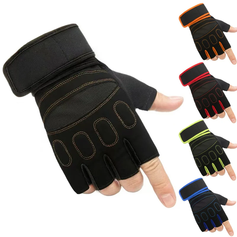 Fahrrad handschuhe Männer Fitness Gewichtheben Handschuhe Bodybuilding Training Sport Übung Fitness studio Sport Workout Handschuh für Männer