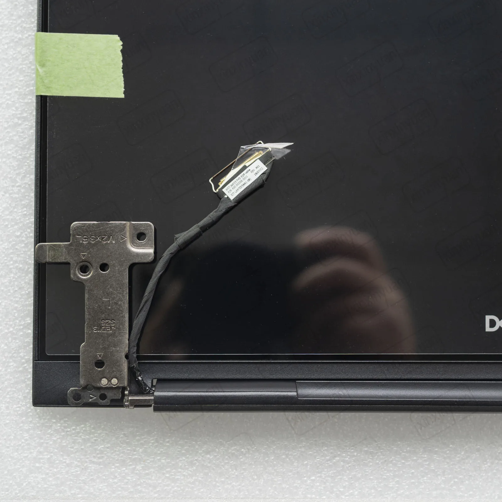 13.3 Inch LCD Touch Screen Complete Assembly for Dell Inspiron 13 7390 2in1 7391 2-in-1 P113G P113G001 Display Panel Replacement