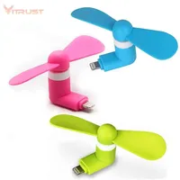 Mini Fan for iPhone Portable Phone Mini Fan Low Noise Strong Wind