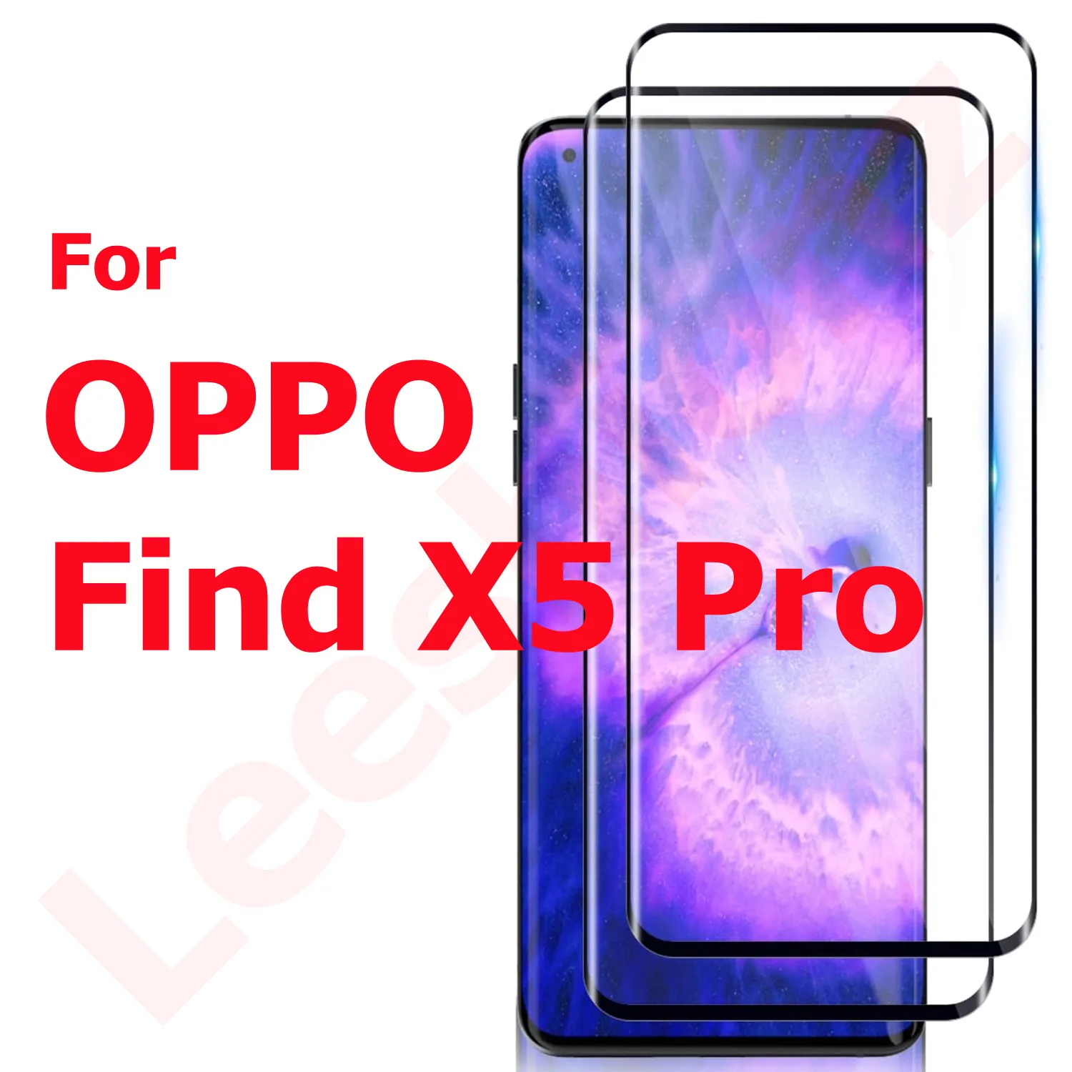 

For oppo Find X5 pro Full coverage tempered glass high-definition anti drop screen protector