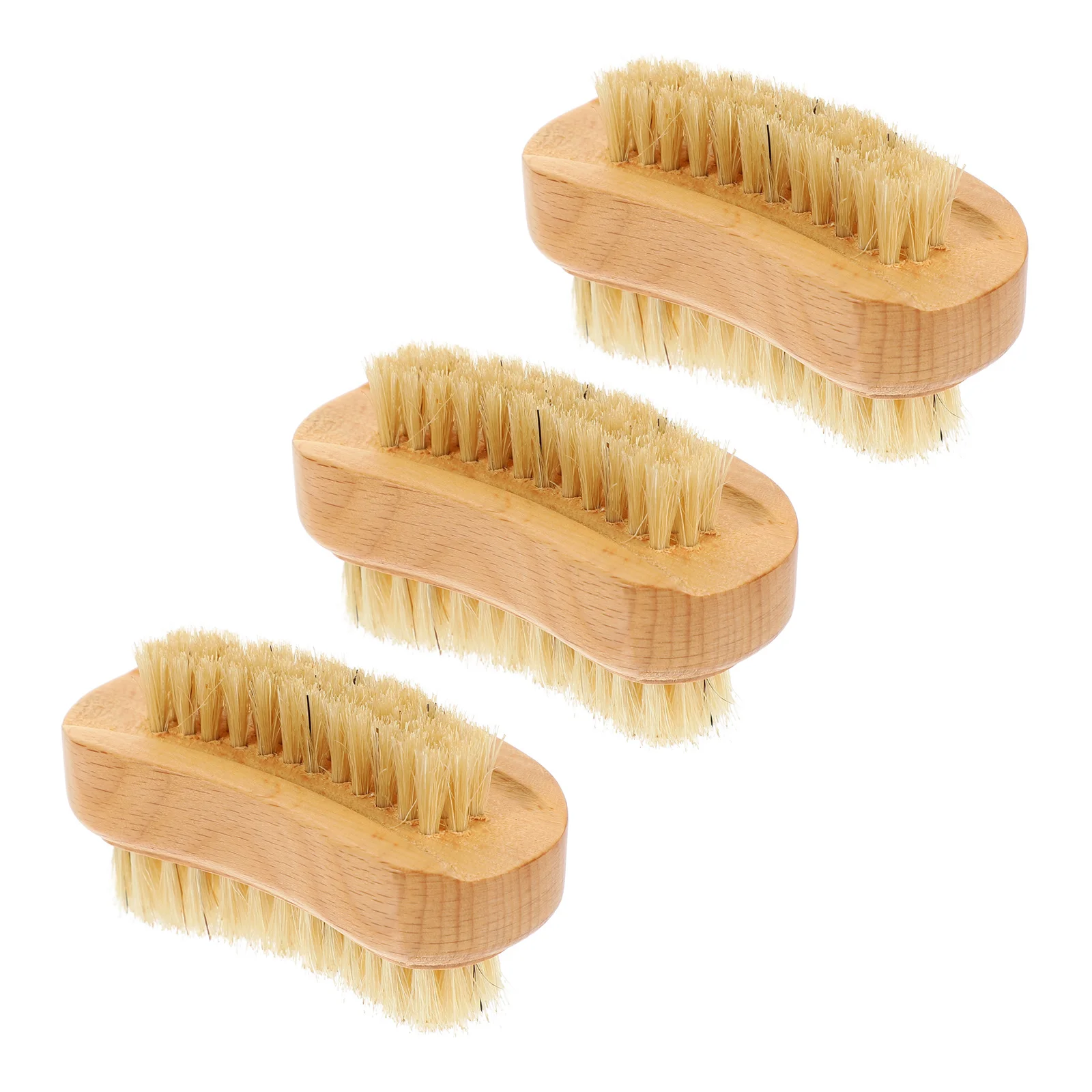 3 قطع من فرش الأظافر المريحة، متعددة المشاهد، مستلزمات صالون الأظافر في الحمام وغرفة النوم، فرشاة أظافر احترافية #6