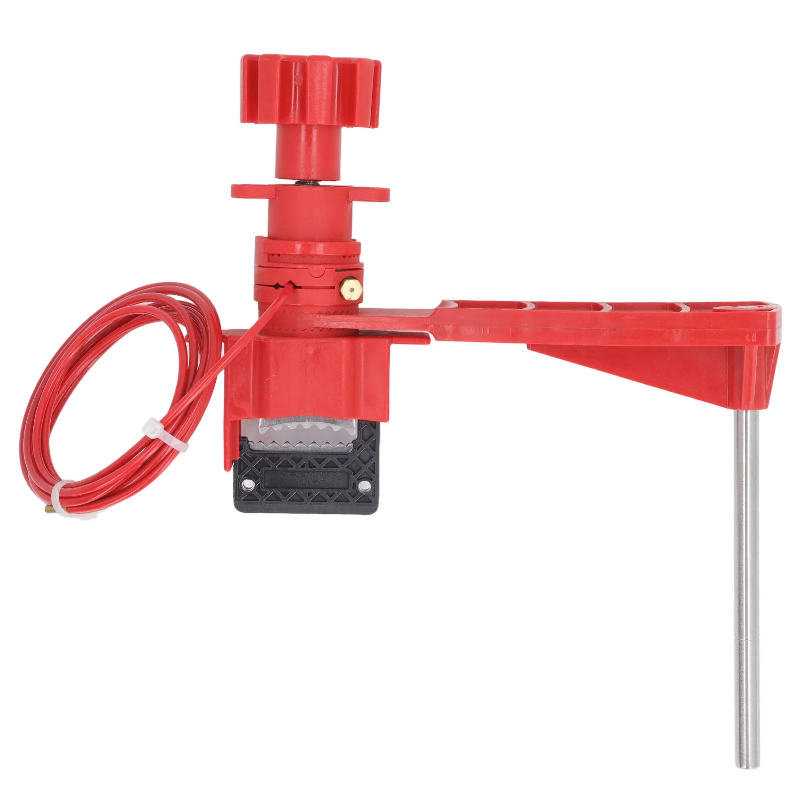 Universal Butterfly Valve Lockout Device  Valve Lockout Multifunctional Butterfly Valve Lever Handle Lockout with Blocking Arm