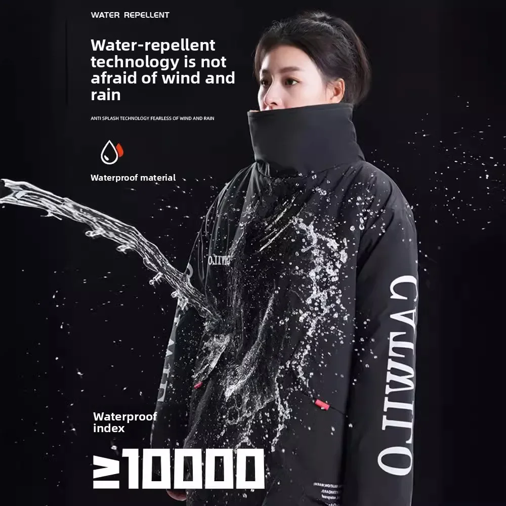 

Good Electric Vehicle Windshield Is Piled and Thickened in Winter Battery Car Windshield Motorcycle Riding Cold Suit