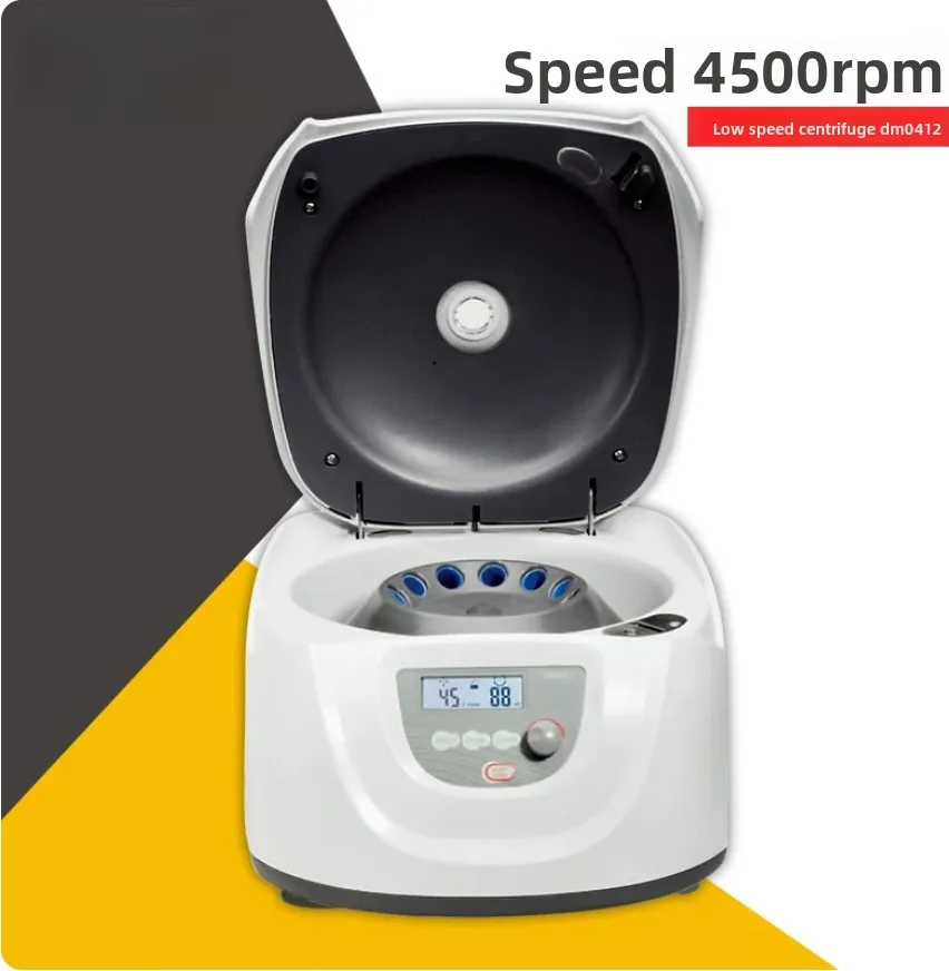 Digital low-speed desktop centrifuge DM0412 with 15ML × 8 plastic rotor