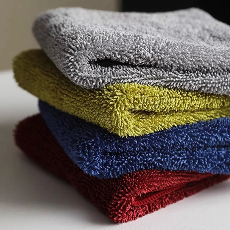 

Strong Absorbent Microfiber Towel Home Double-layer Cleaning Towels Furniture Kitchen Clothes Quick-dry Table Wipes Scouring Rag