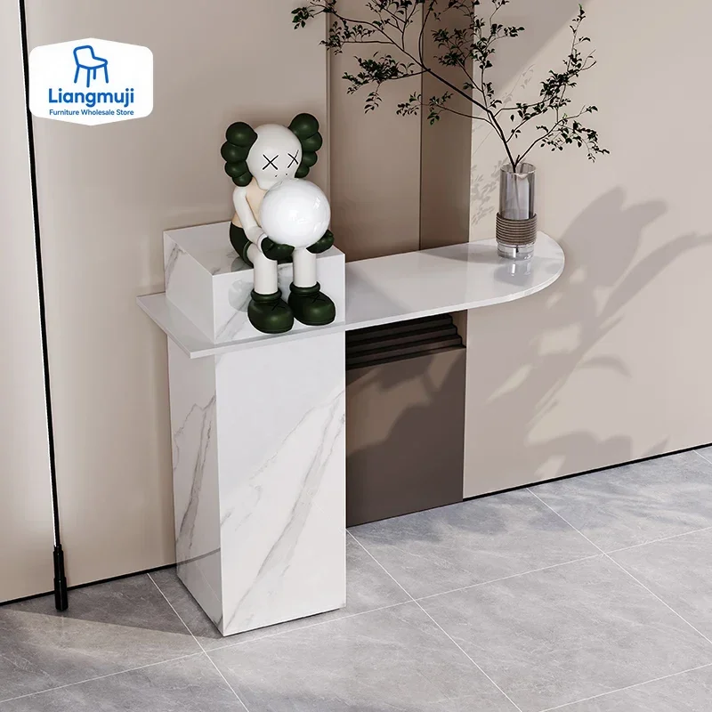 

Металлический современный консольный столик Midcentry Nordic Lobby, роскошный консольный столик для прихожей, входа Wohnzimmer Tisch, мебель для гостиной