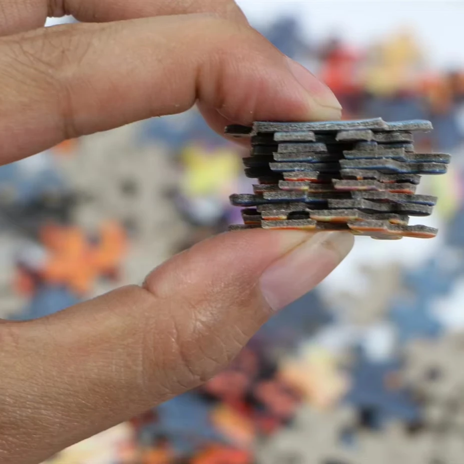 1000/500/300 sztuk uroczy szczeniak drewniane puzzle układanka dla wymagających gier rodzinnych świąteczny prezent urodzinowy