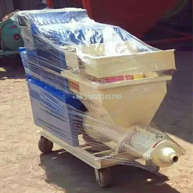 

Dry Mixed Mortar Spraying Machine Automatic Cement Mortar Putty Gypsum Plaster Spraying Machine Concrete Sprayer Machine for US