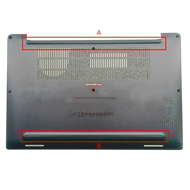 [SU]1Pc Rubber Strip Laptop Bottom Shell Cover Foot Pad For Latitude 7400 E7400 Non-Slip Bumper Feet Strips[SU]