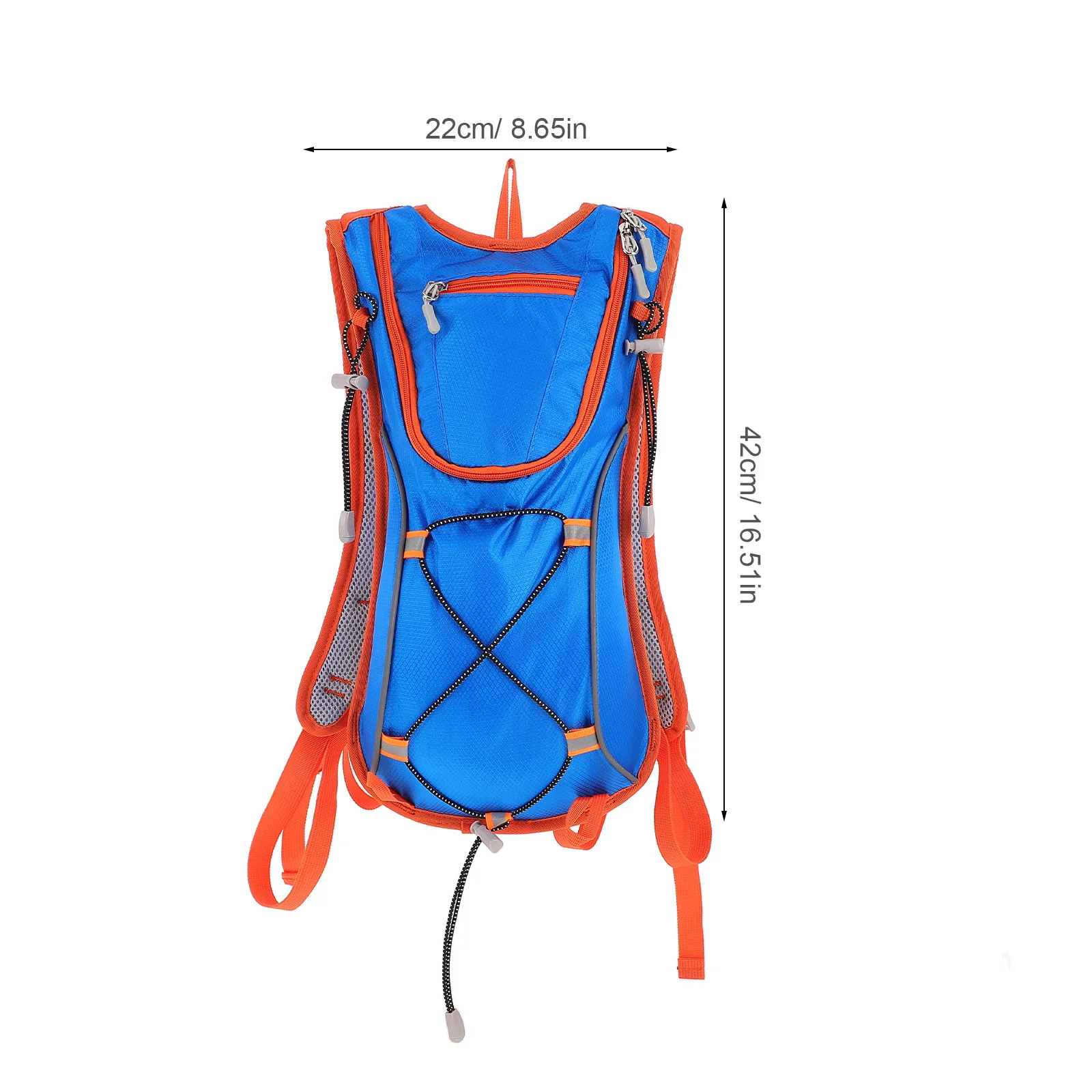حقيبة ظهر خفيفة الوزن للمشي لمسافات طويلة في الهواء الطلق، حقيبة سفر لركوب الدراجات والجري، مريحة وقابلة للتناسب بسعة كبيرة ومتينة