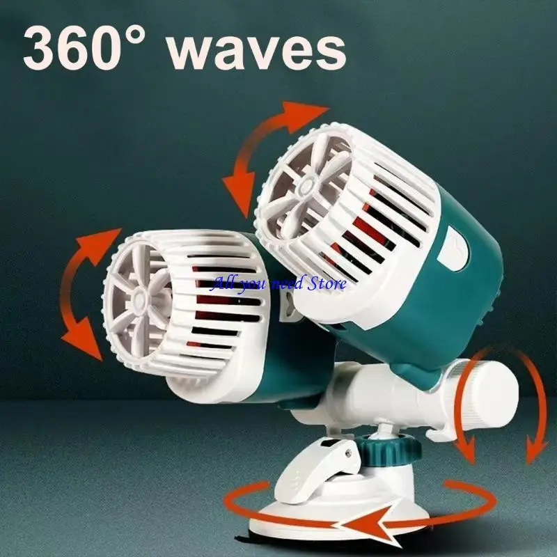 

K9fb тихий двойной двойной волны насос насос ABS Water Простой работать для больших аквариумов