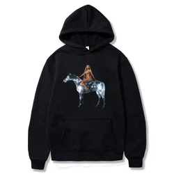 Beyonce Hoodie 2023 Renaissance World Tour Merch Hoodie Long Sleeve Streetwear Men Women Hooded Sweatshirt Fashion Clothes