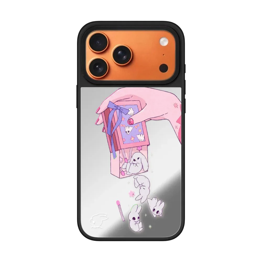 

5121921 Acrylic Clear / Mirror Magnetic Case: Compatible with IPhone 17 16 15 14 13 12 Pro Max 17 Air