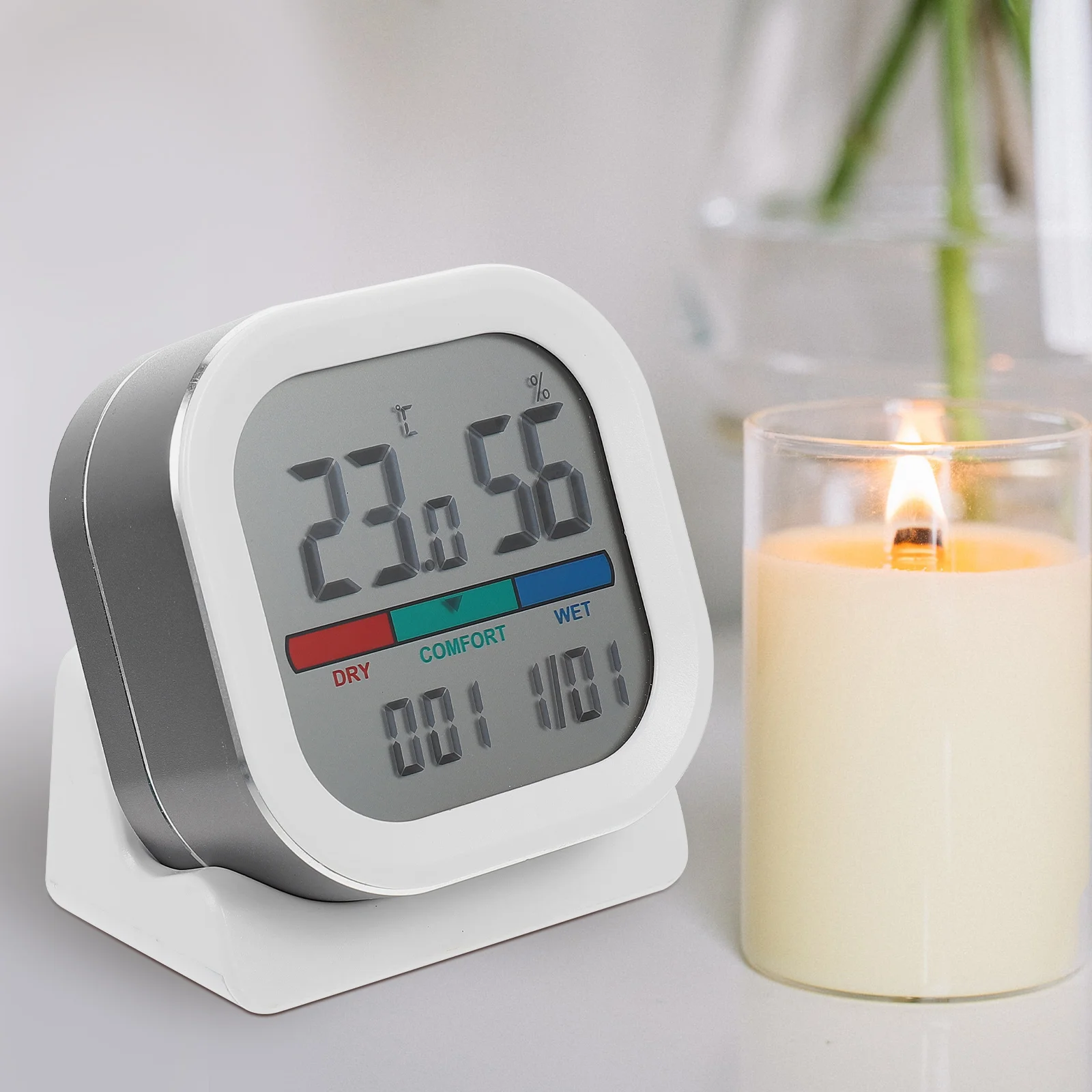 

Digital Thermometer Hygrometer Mini Temperature Measuring Tool Indoor Gauge Humidity Meter Home Decor Electronic