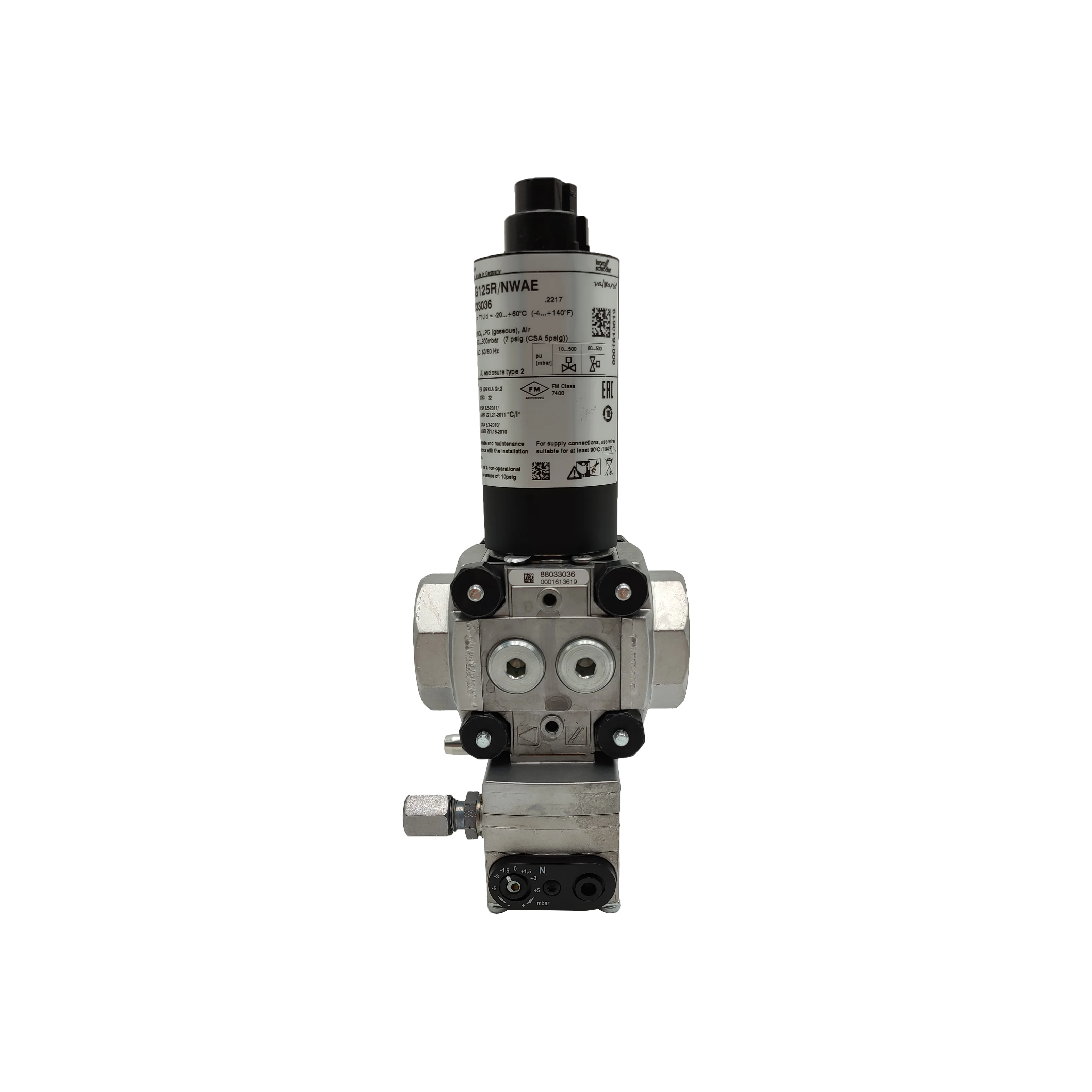 

Kromschroder VAG 125R/NWAE Gas Proportional Solenoid Control Valves The Electronagnetic Valve For industrial burners & boilers