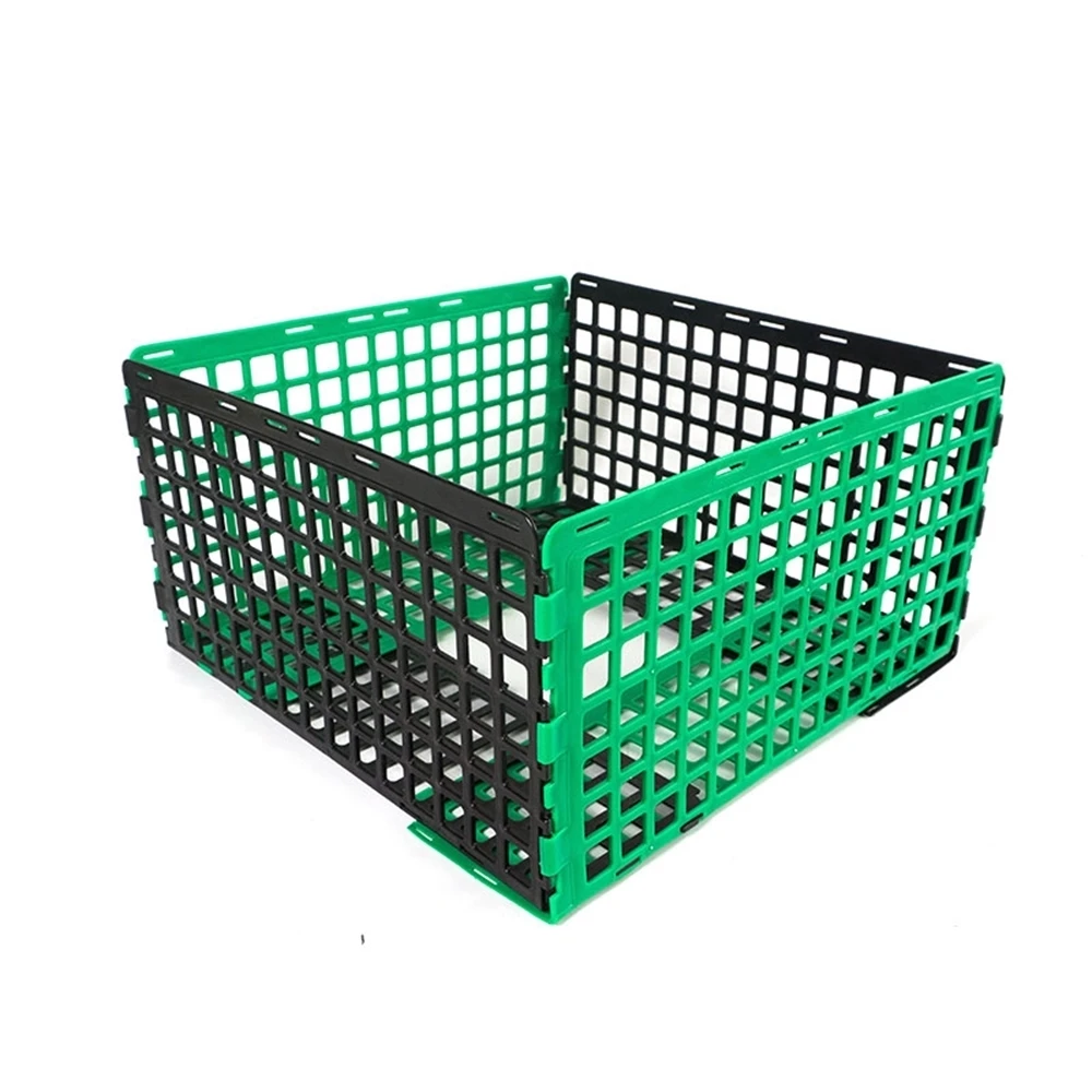 Green Black Pp Fruits Vegetable Display Divider Sumpermarket Shelf Partition Display Rack