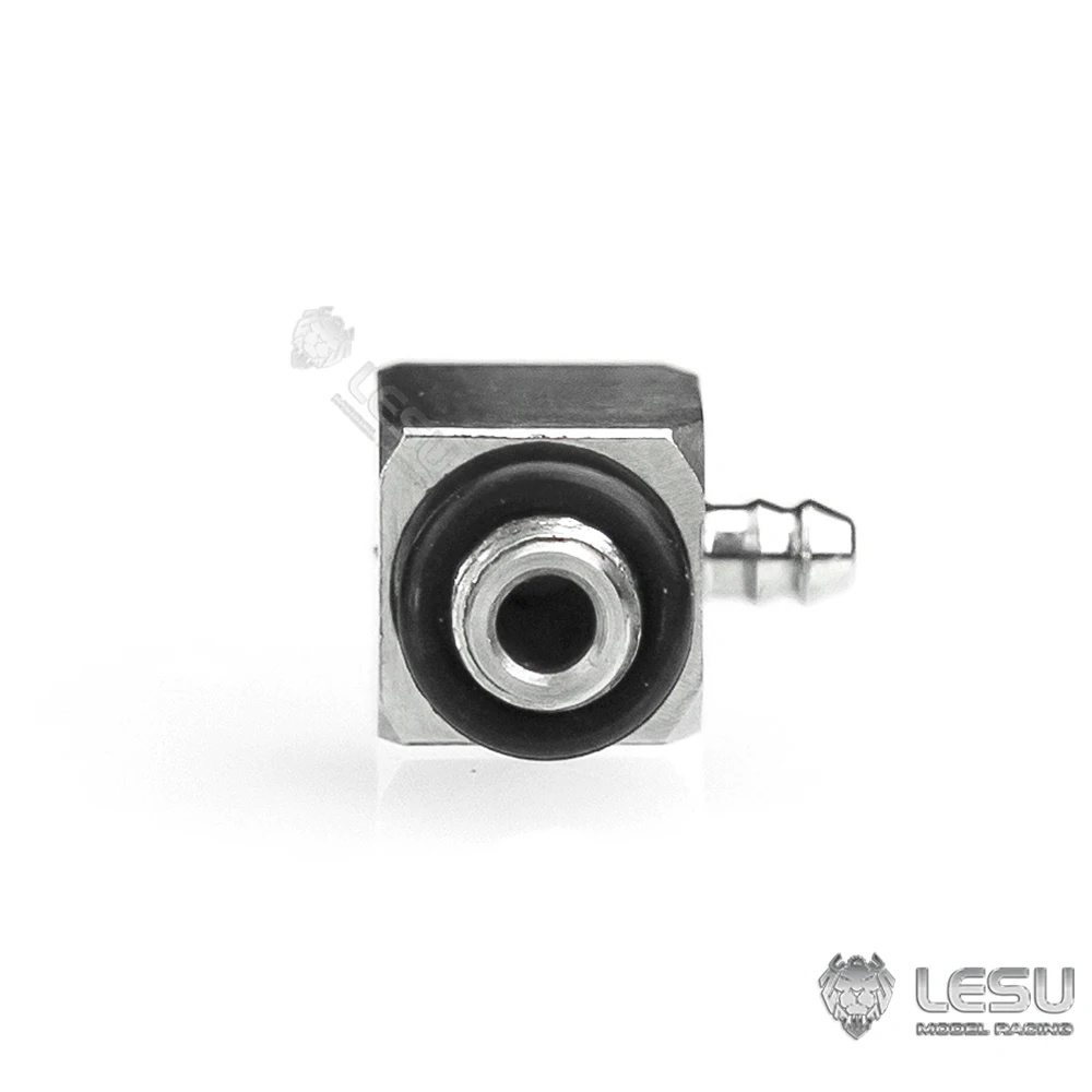 LESU-Buse M3 en acier inoxydable pour tuyau d'huile hydraulique, 2-1mm, RC 1/14 1/12, camions à benne basculante, EbLoader, véhicules de construction