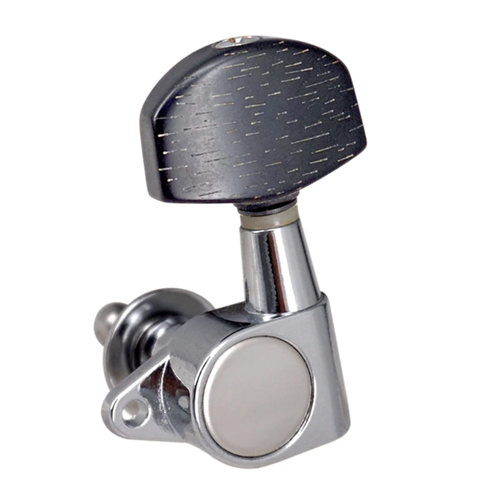 6 قطعة/المجموعة وتر غيتار ضبط أوتاد آلة الغيتار الكهربائي رؤساء المستقبلون فضي اللون 3L 3R استبدال الغيتار الملحقات