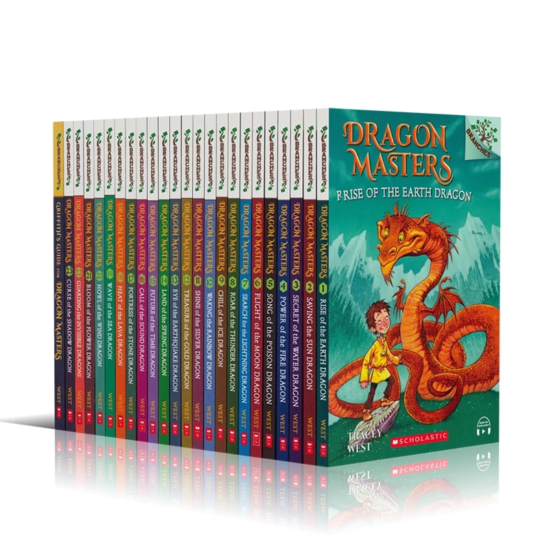 Dragon Masters 23 volumes of English original edition [with audio] Scholastic Branches Xuele Big Tree series