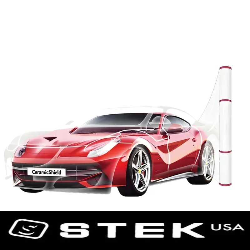

Car Window Tinting STEK 7.5mil Transparent Glossy Car Protection Film TPU PPF Car Paint Protection Film Car Accessories