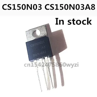 Original 2 piezas/CS150N03 CS150N03A8 150A30V TO-220