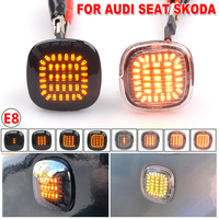 2Pcs Dynamic Side Marker Light Led Turn Signal Sequential Blinker For Skoda Fabia Octavia MK1 Mk2 For Audi A3 A4 B5 A8 For SEAT