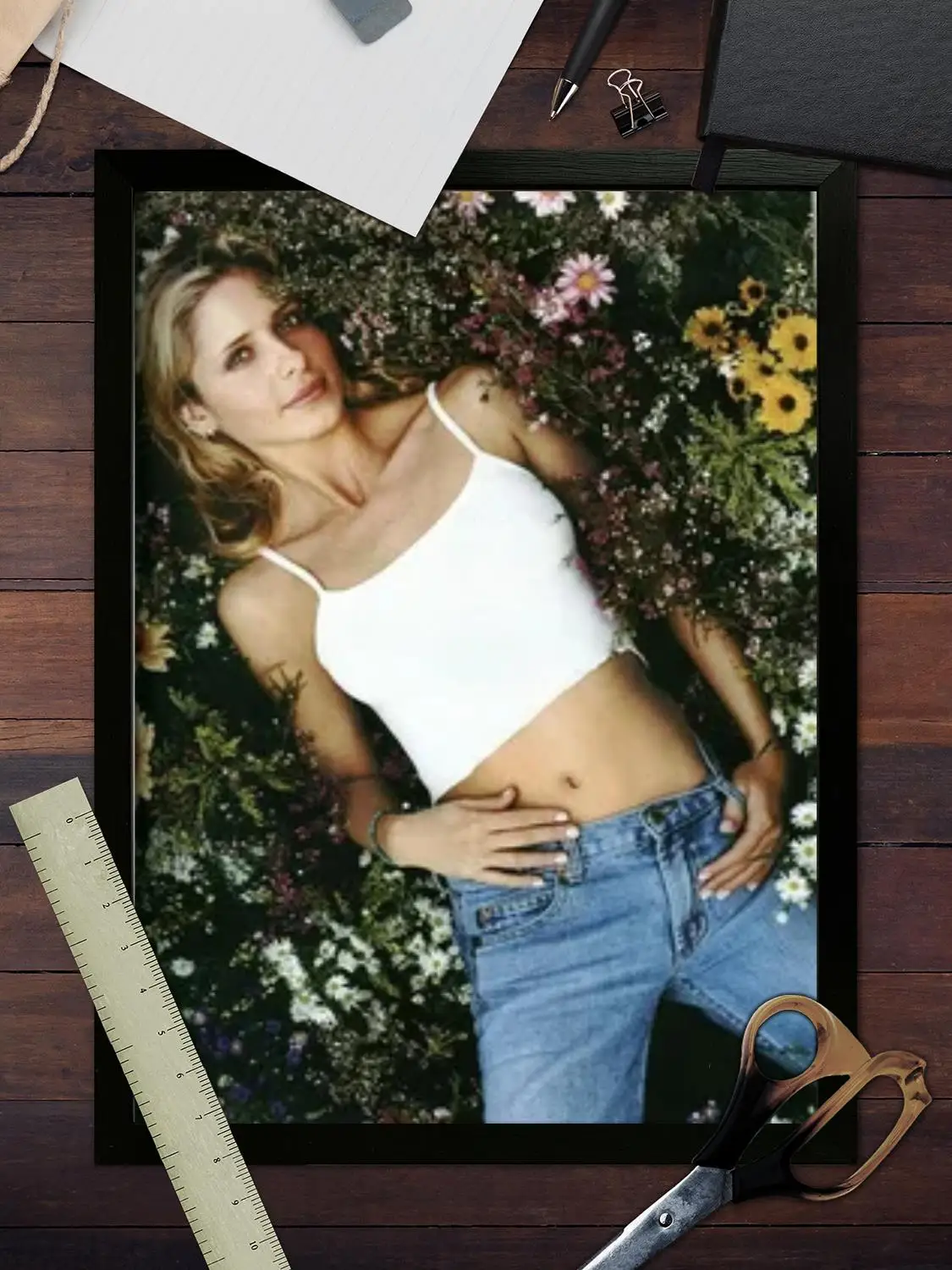 سارة مايكل جيلار قماش ملصق فني، جدار صورة فنية طباعة، ملصقات ديكور غرفة نوم الأسرة الحديثة، اللوحة الزخرفية