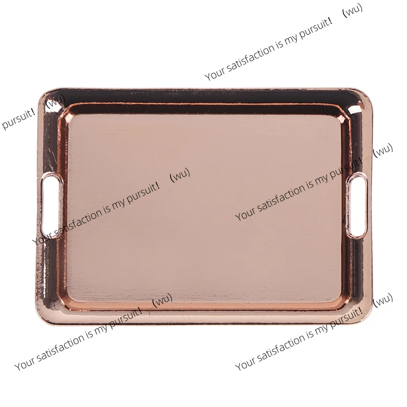 1:12 Scale Dollhouse Miniature Rose Gold Color Frying Pan Cooking Pot Kettle Cookware Kitchen Cooking Kit Dolls Accessories