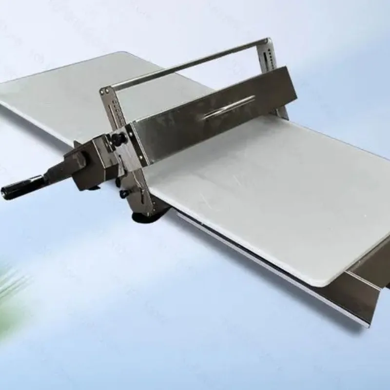 Hand Cranked Puff Pastry Machine Desktop Folding Hand Crank Machine Desktop Pizza Croissant Dough Tablet Manual Dough Sheeter