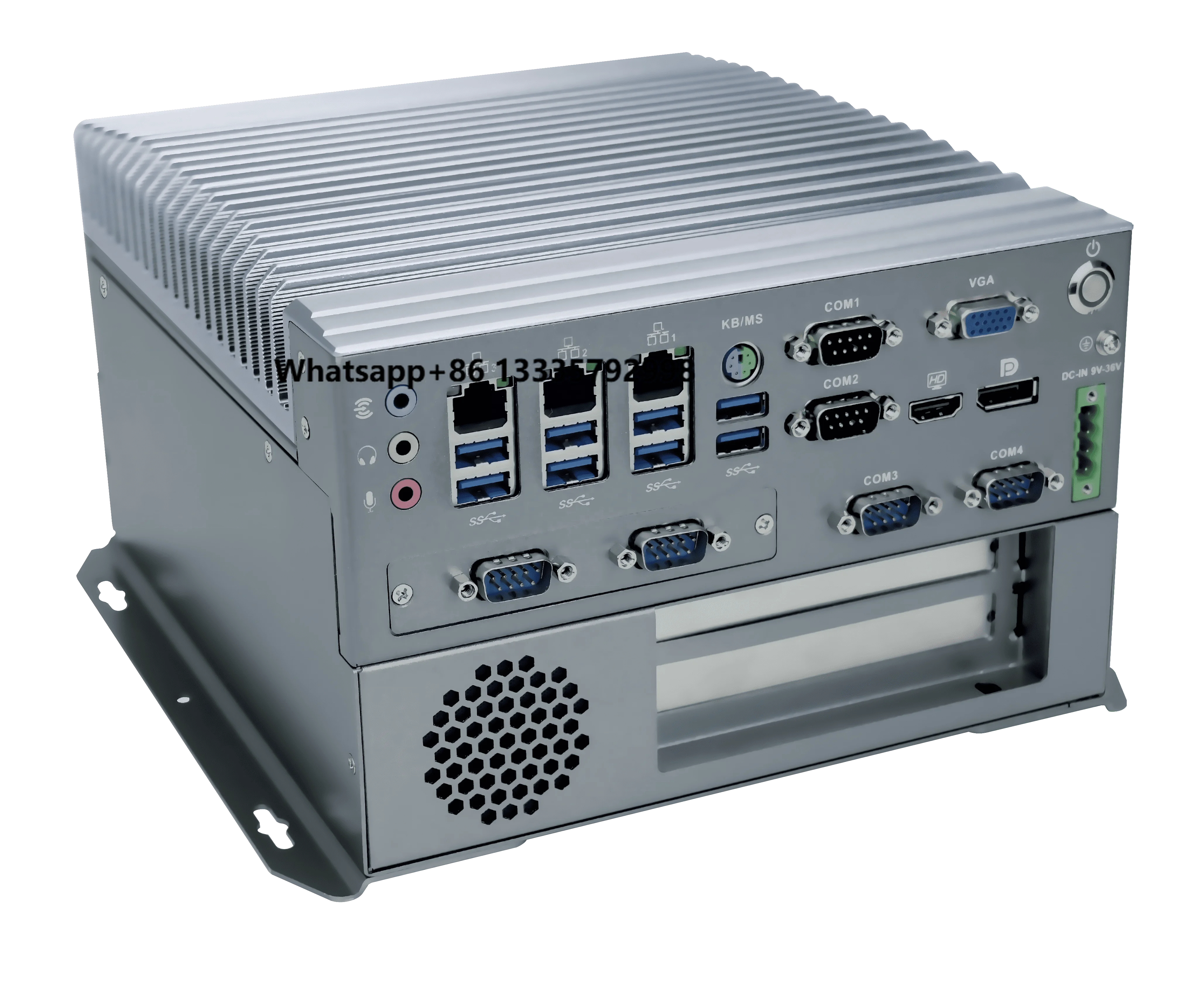 

High-end Independent CPU 6th/7th/8th/9th T Processor Embedded Computer with 3 1000M LAN PCI PCIE