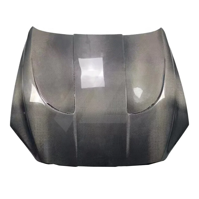 

HM Style New Carbon Fiber Bonnet Hood with Screws Vented Design for BMW M6 6 Series F06 F12 F13