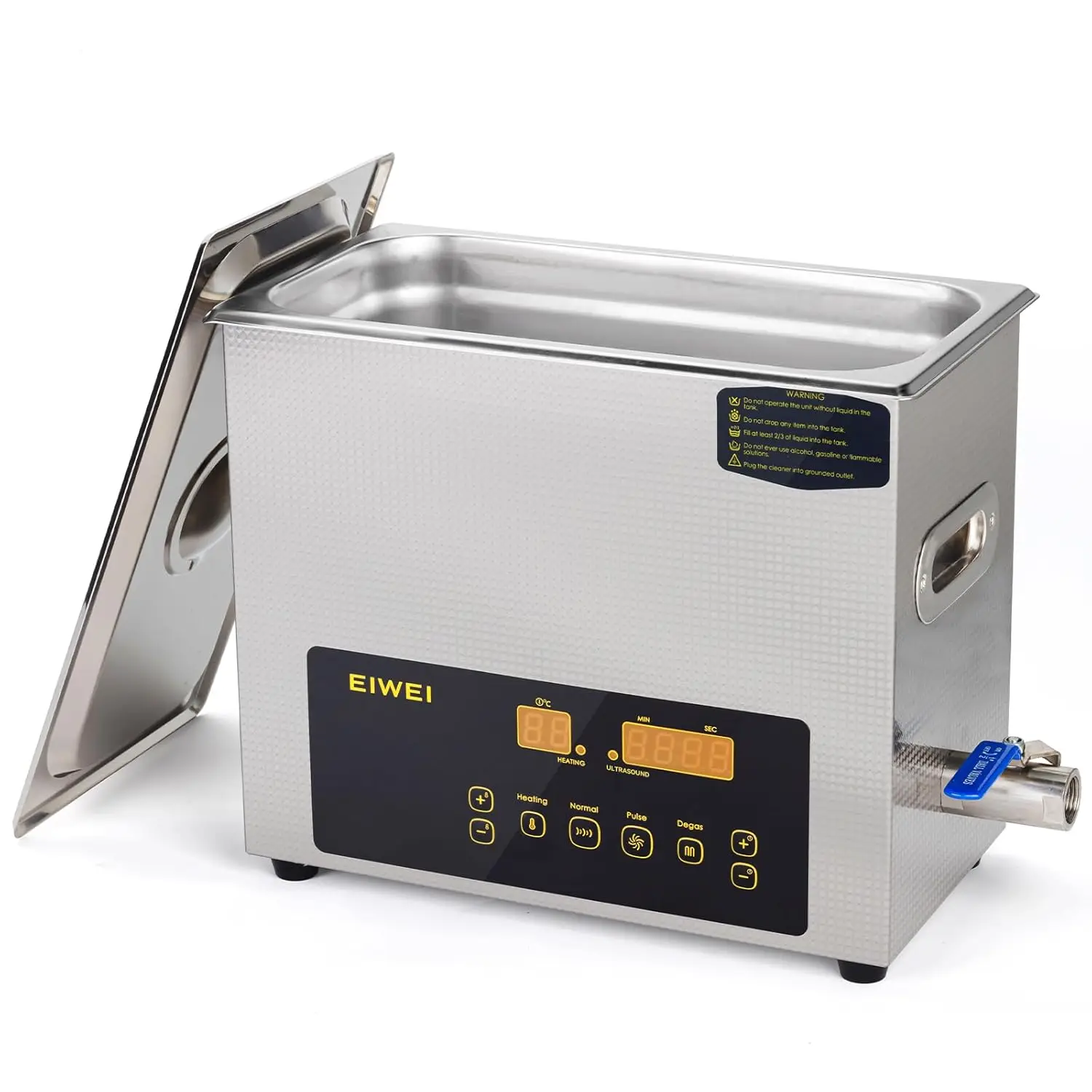

Dual Frequency 6L Ultrasonic Cleaner Digital Stainless Steel Heater Timer For Carburetor Parts Circuit Board Glasses Denture Jew