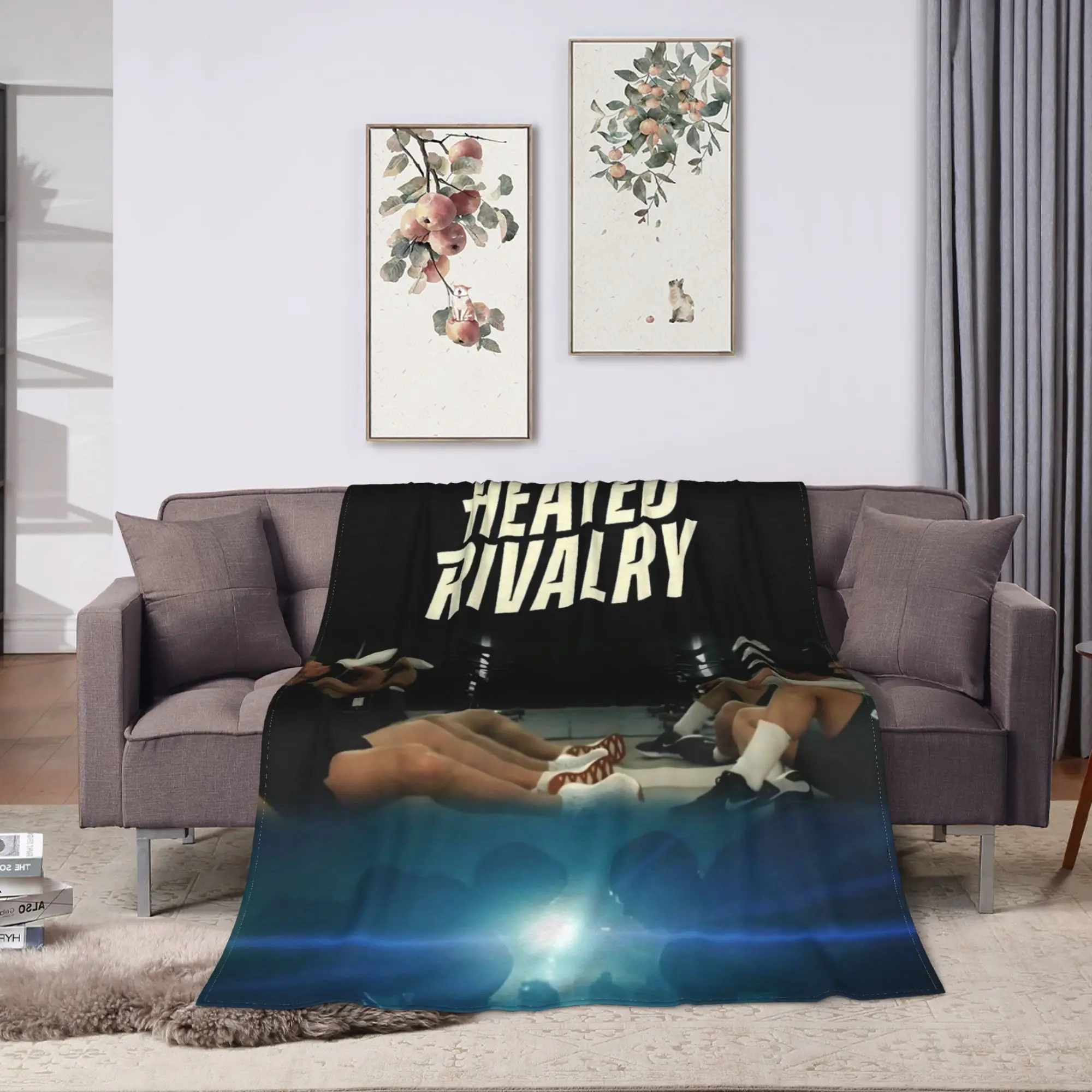 Heated Rivalry Blanket Shane Hollander  Super Warm Fluffy Plush Bedding Throws For Child Couch Bed Flannel Bedspread Bed Cover