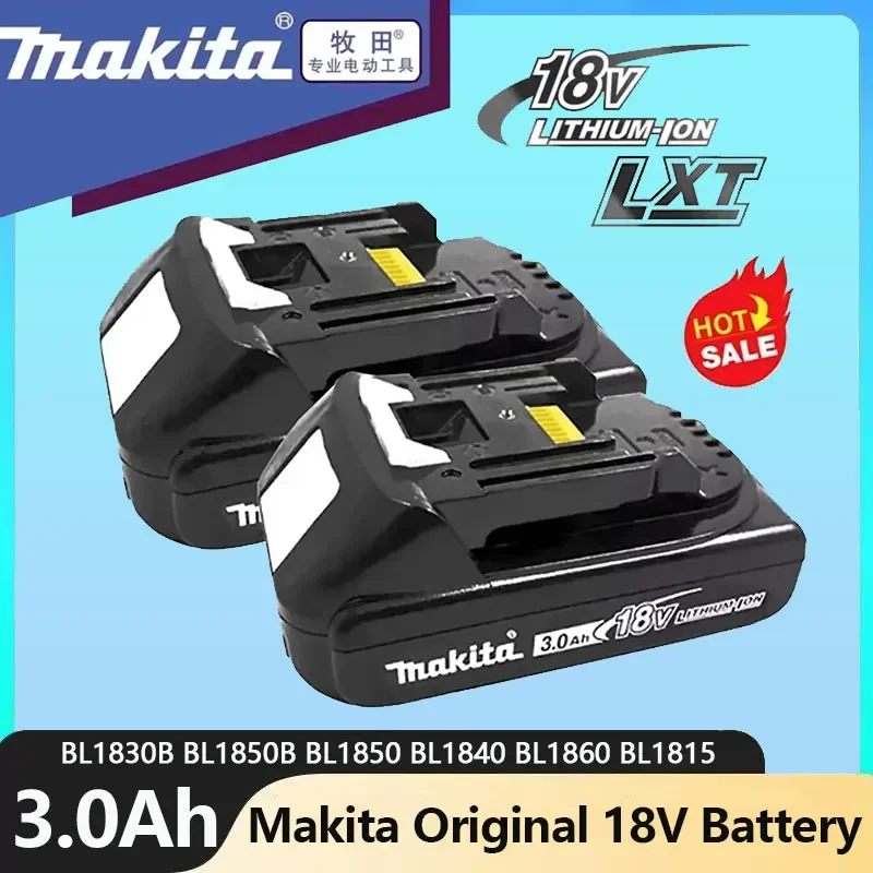 

Original️Makita 18V Battery BL1830 5-Cell 3.0A Handdrill Angle Grinder Horizontal Light Lithium Battery